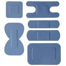 Blue Assorted Dectectable Plaster 1 x 100