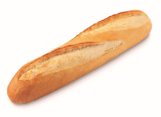 CORE Frozen White Part Baked Half Baguette 30 x 120gm