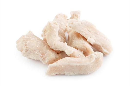 Frozen Cooked Chicken Strips 12mm 2.5kg