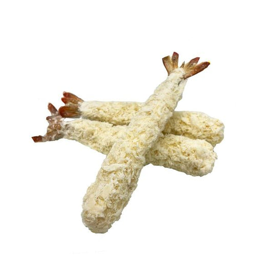 Frozen Panko Breaded Torpedo King Prawns 500gm