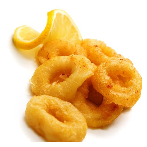 Frozen Battered Squid Rings 500gm