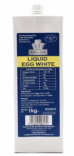 Chefs Brigade Liquid Egg White 1ltr