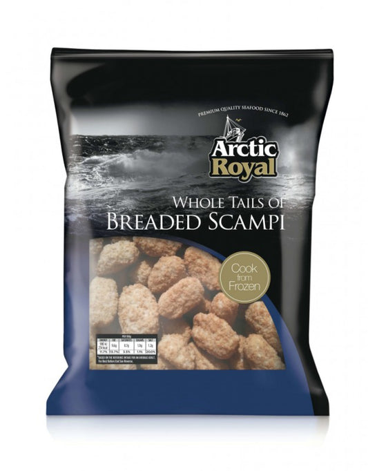 Frozen Artic Royal Breaded Wholetail Scampi 454gm