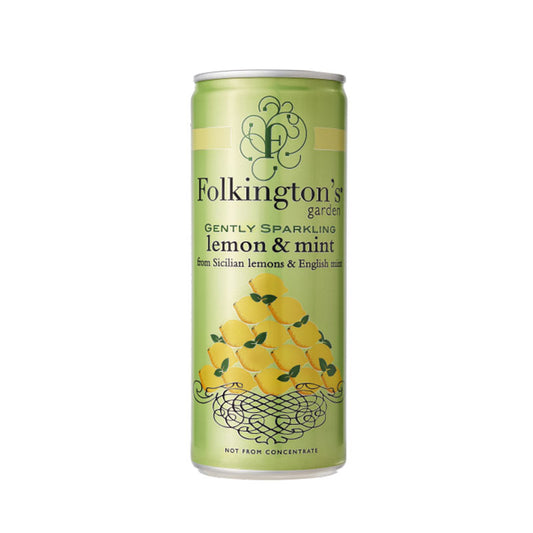 Folkingtons Lemon & Mint (Cans) 12 x 250ml