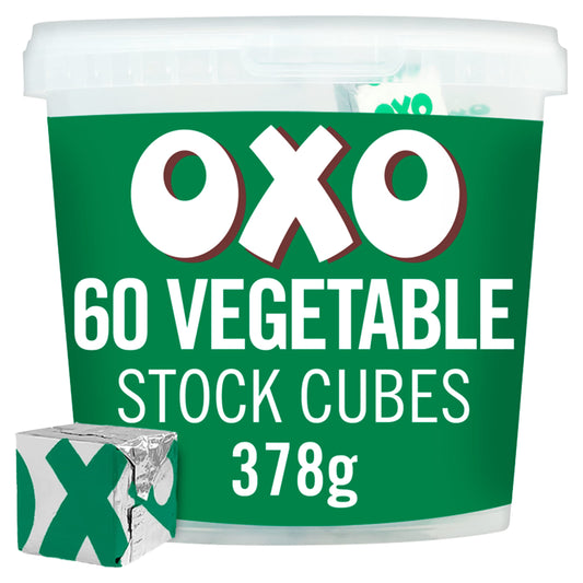 Oxo 60 Vegetable Stock Cubes 378gm