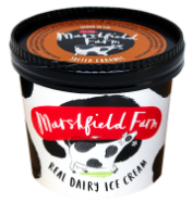 Marshfield Salted Caramel Ice Cream Tubs 24 x 180ml