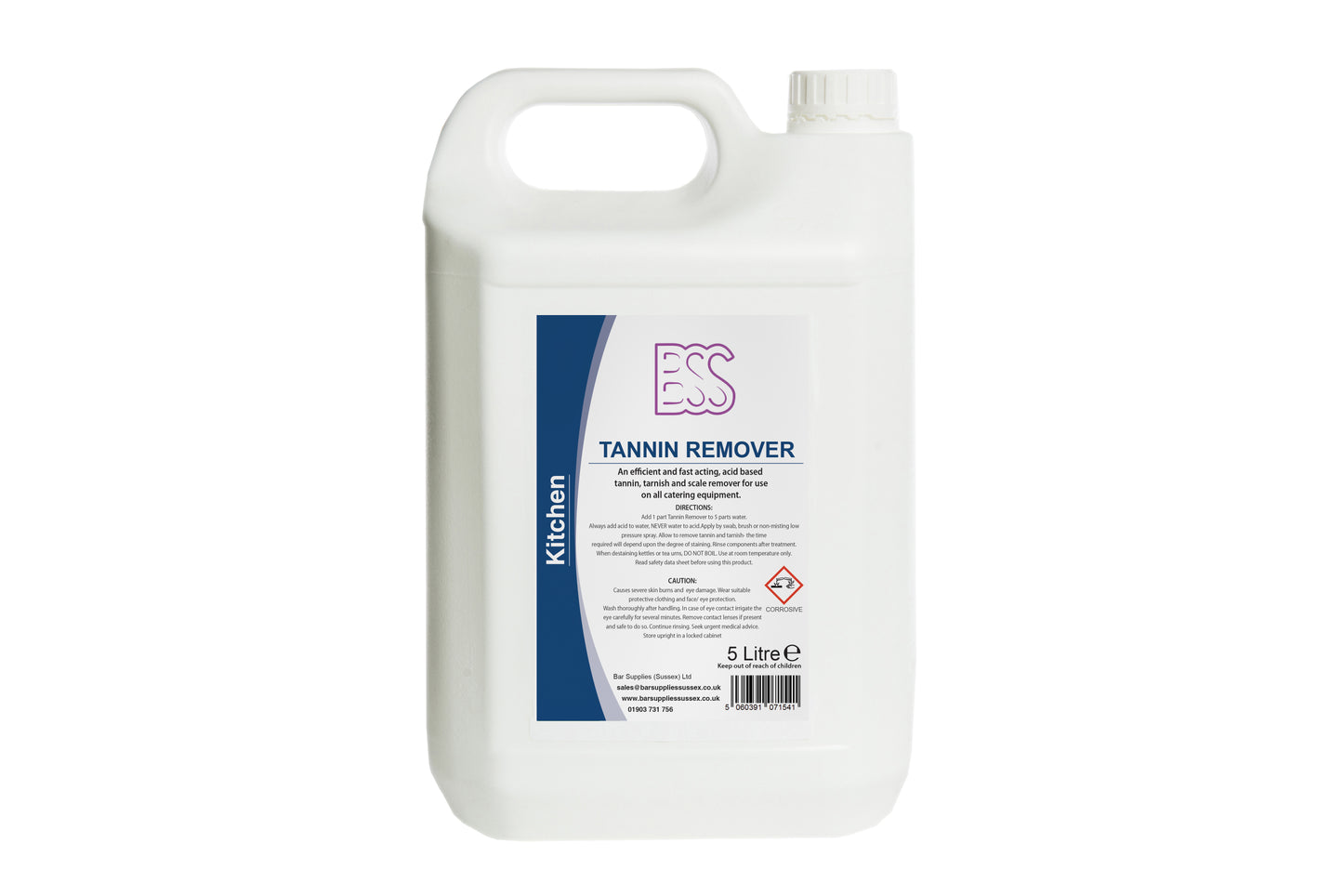Tannin Tea & Coffee Stain Remover Liquid 5ltr - TO ORDER ONLY