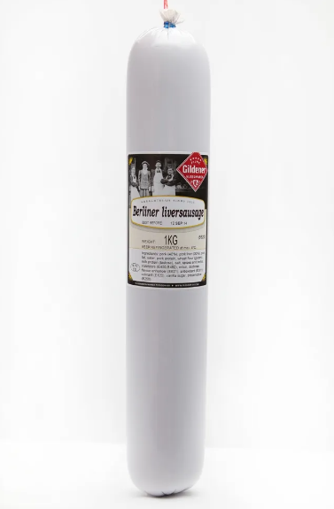 Berliner Liver Sausage 1kg - TO ORDER ONLY