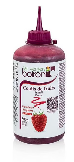 Frozen Boiron Raspberry Coulis 500gm
