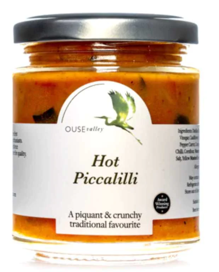 Ouse Valley Hot Piccalilli 6 x 210gm - TO ORDER ONLY