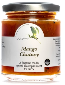 Ouse Valley Mango Chutney 6 x 215gm - TO ORDER ONLY
