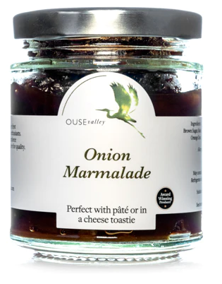 Ouse Valley Onion Marmalade 6 x 220gm - TO ORDER ONLY