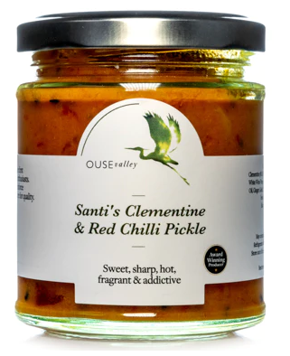 Ouse Valley Santi's Clementine & Chilli Pickle 6 x 190gm