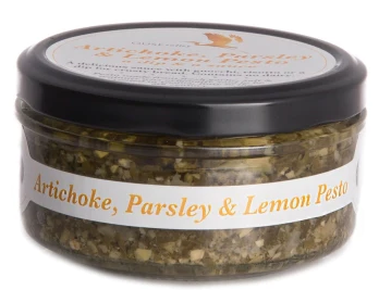 Ouse Valley Artichoke, Parsley & Lemon Pesto 6 x 150gm - TO ORDER ONLY