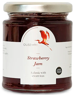 Ouse Valley Strawberry Jam 6 x 227gm - TO ORDER ONLY