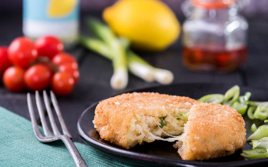 Sheltie Smoked Haddock, Mozzarella & Spring Onion Fishcake 18 x 115g