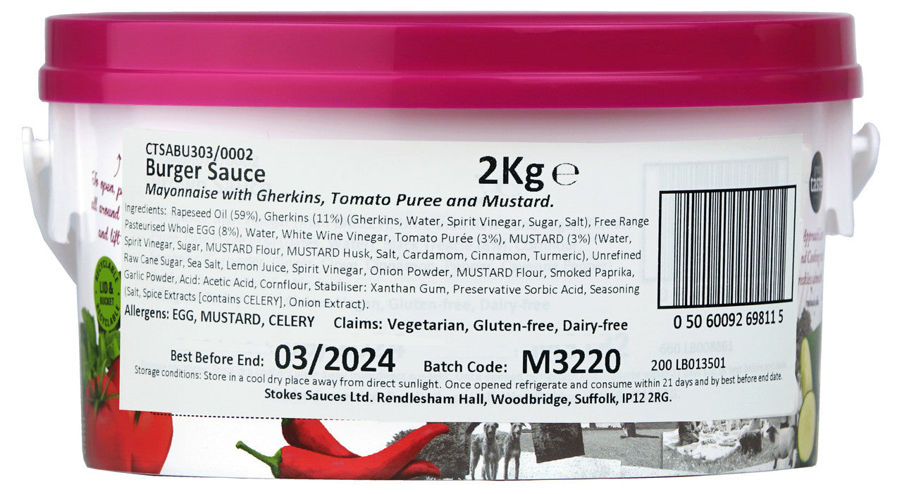 Stokes Burger Sauce 2kg
