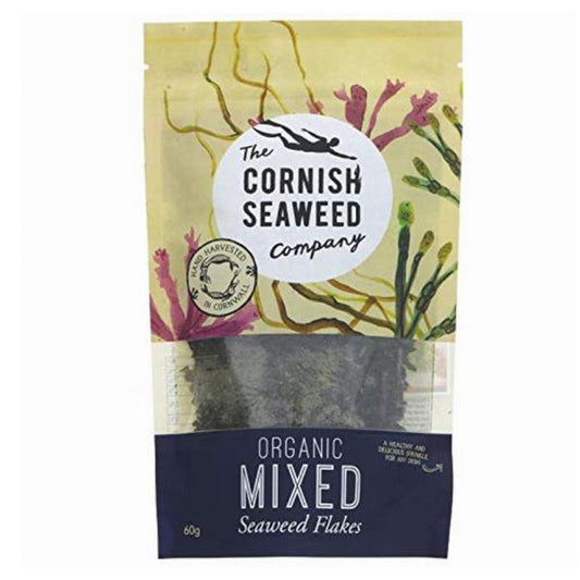 Cornish Seaweed Organic Mixed Seaweed Flakes 60gm - TO ORDER ONLY