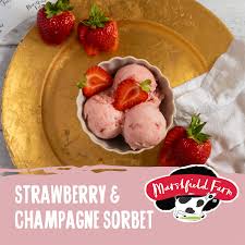 Marshfield Strawberry and Champagne Sorbet 2.4ltr