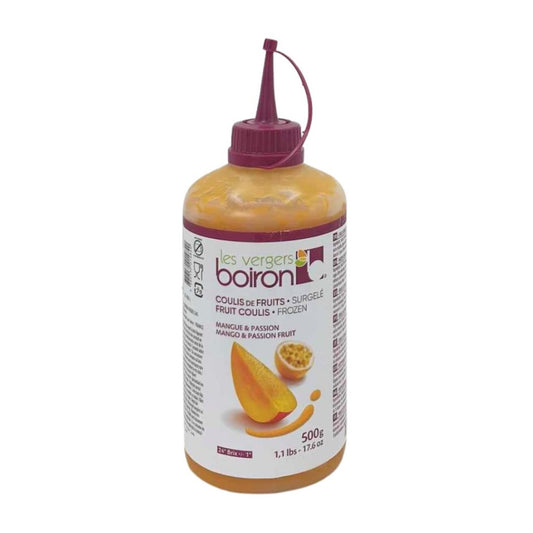 Frozen Boiron Mango & Passionfruit Coulis 500gm