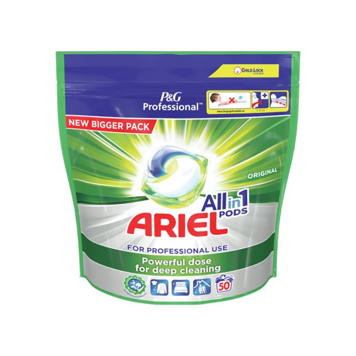 Ariel Original All-In-1 Professional Liquid Pods 1 x 50