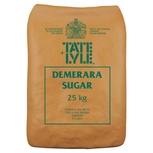 Tate & Lyle Demerara Sugar (Sack) 25kg