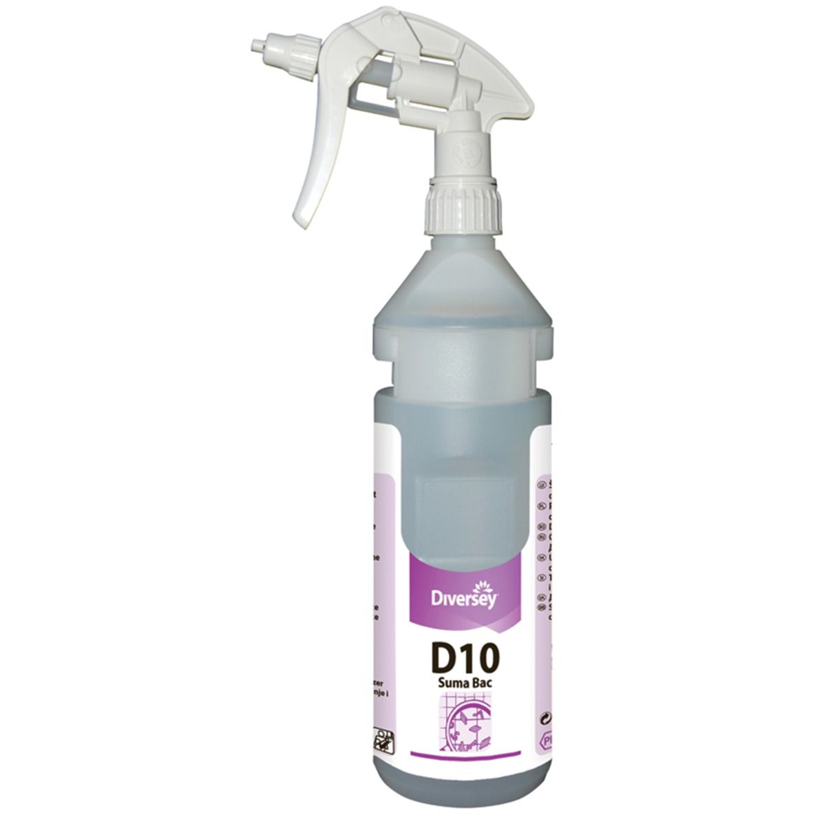 Diversey Suma Sanitiser D10 Empty Spray Bottle 750ml