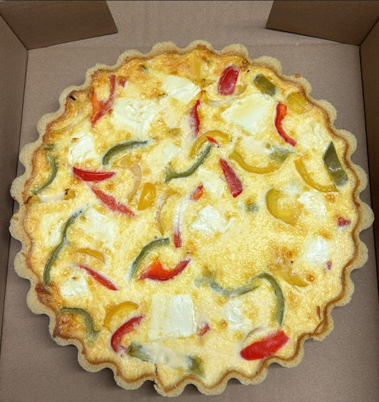 Sussex Handmade Goats Cheese Quiche 1 x 10.5inch