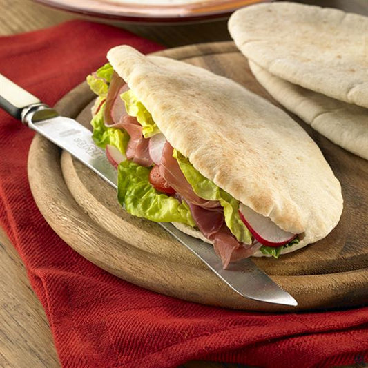 Frozen White Pitta Bread 72 x 60gm