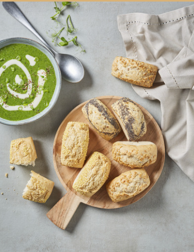 Frozen Bridor Gluten Free Rolls 50 x 45gm