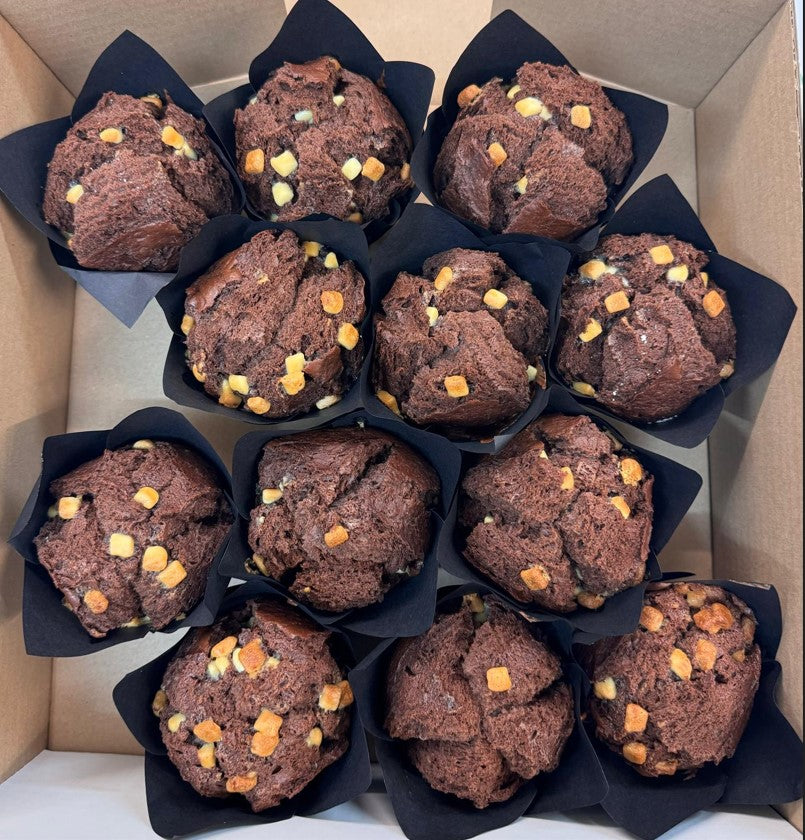 Sussex Handmade Double Chocolate Chip Muffin 1 x 12