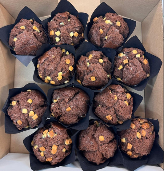 Sussex Handmade Double Chocolate Chip Muffin 1 x 12