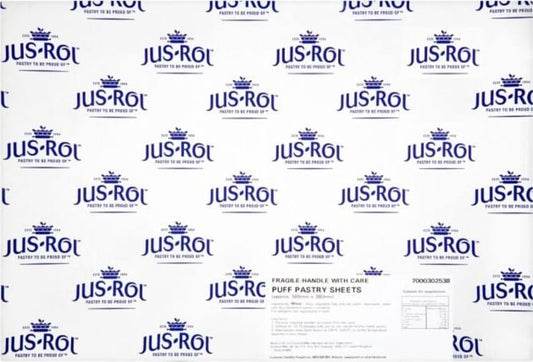 Frozen Jus-Rol Puff Pastry Sheets 12 x 625gm/580 x 380 x 2m
