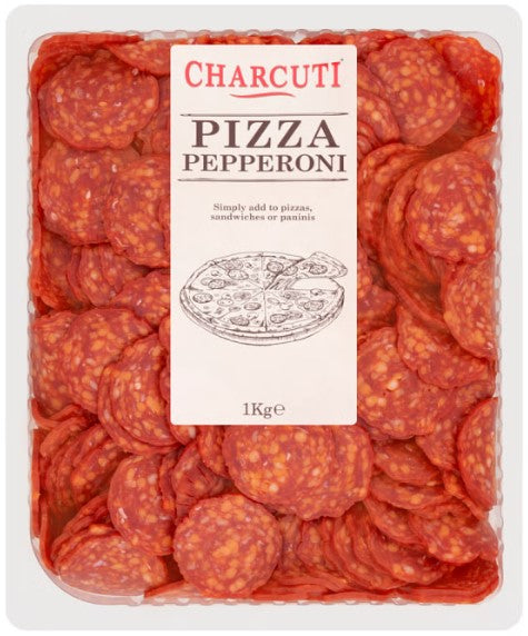 Charcuti Sliced Pizza Pepperoni 1kg