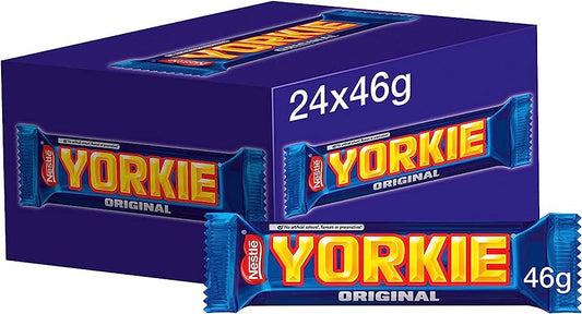 Nestle Milk Yorkie 24 x 46g Bars - TO ORDER ONLY