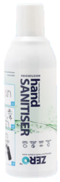 ZERO Hand Hygiene+ 70% Alcohol 400ml / 2500 Doses