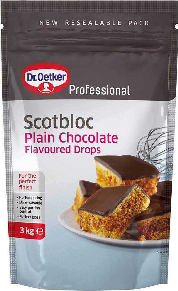 thumbnail image 2 of Dr. Oetker Scotbloc White Chocolate Drops - 3kg Bulk Bag For Baking & Catering, Easy Melt, No Tempering 2 of 5