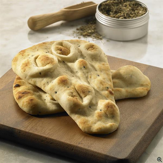 Frozen Baked Earth Mini Tear Drop Naan Bread 4 x 6 x 75gm