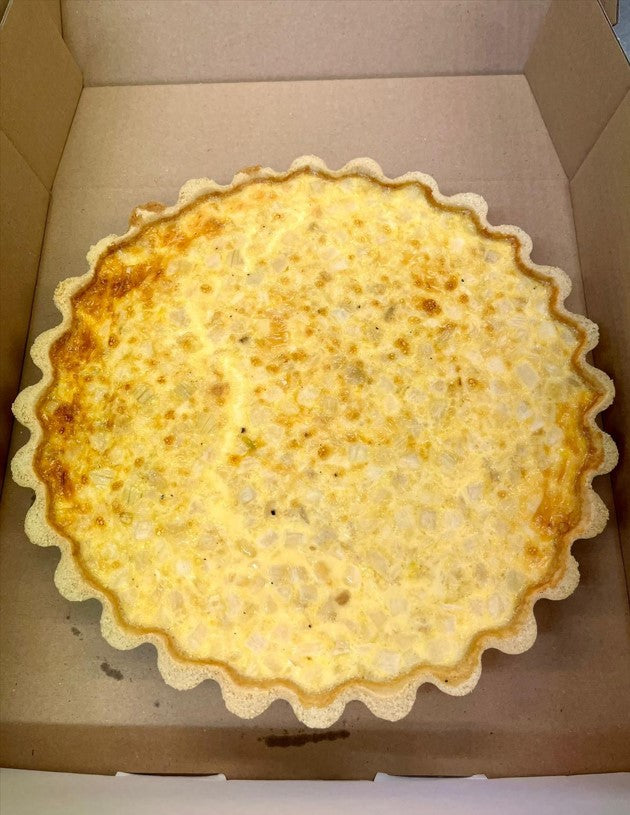 Sussex Handmade Cheese & Onion Quiche 1 x 10.5inch