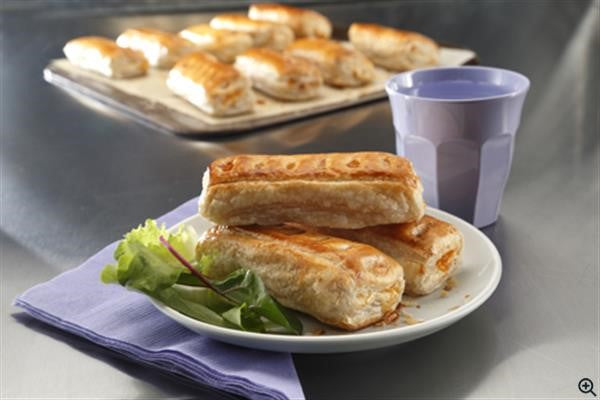 KaterVeg! Frozen Unbaked Cheese & Onion Rolls 48 x 65gm