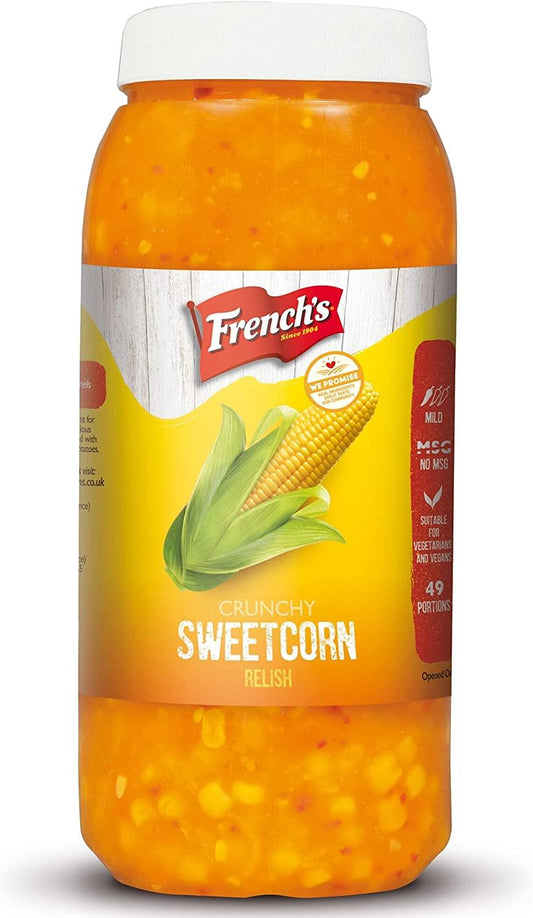 French's Crunchy Sweetcorn Relish 2.45kg Jar