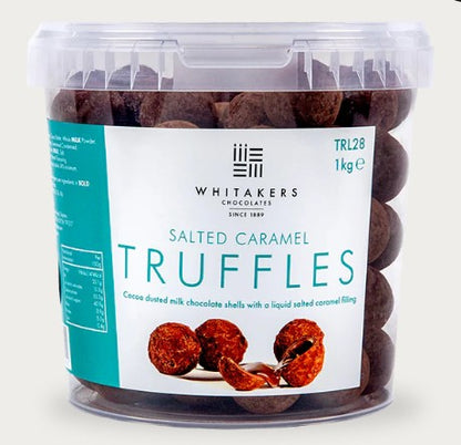 Whitakers Salted Caramel Dusted Truffles 1kg