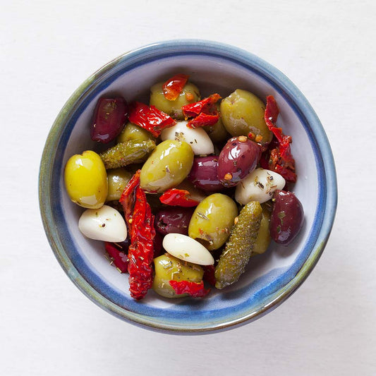 The Real Olive Co Antipasti and Mixed Olives 1kg