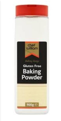 Chef William Gluten Free Baking Powder 900gm