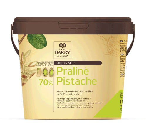 Cacao Barry PISTACHIO Praline Paste 1kg