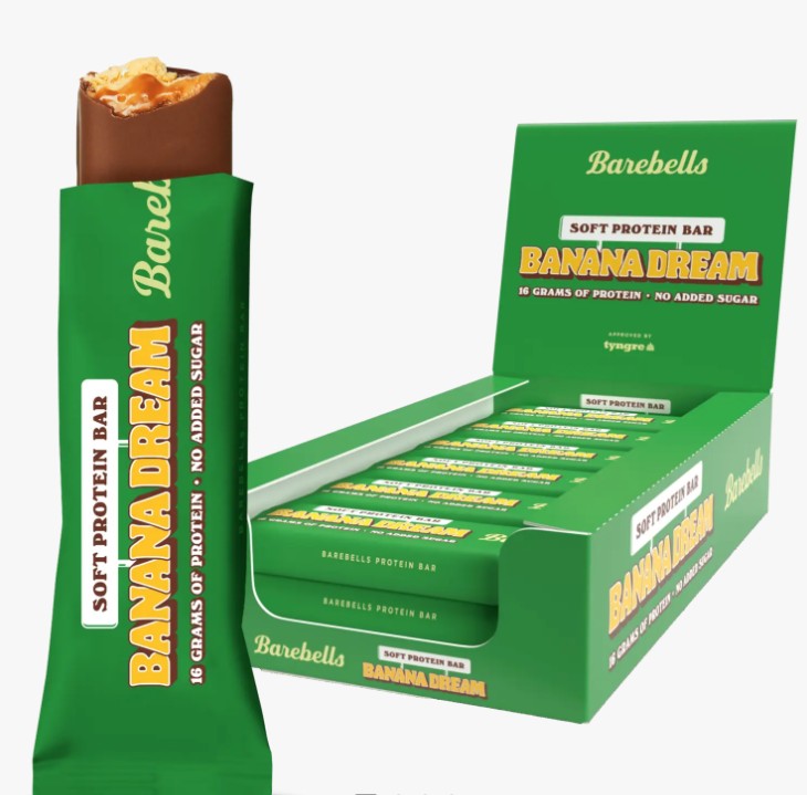 Barebells Banana Dream Soft Protein Bar 12 x 55gm