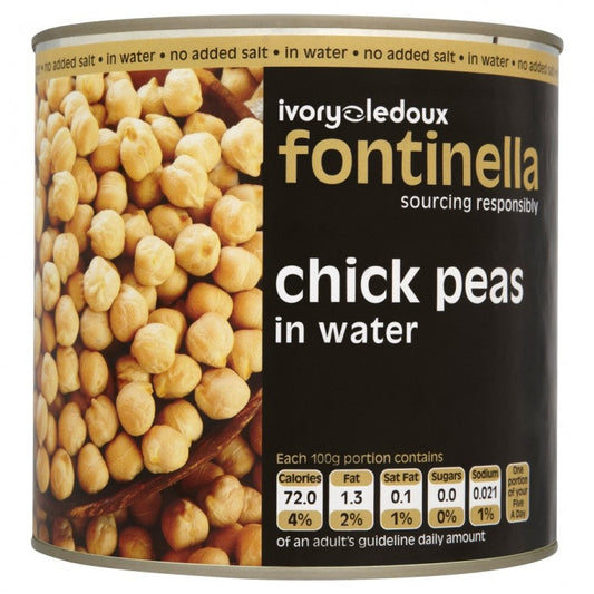 Fontinella Tinned Chick Peas (Small) 800gm
