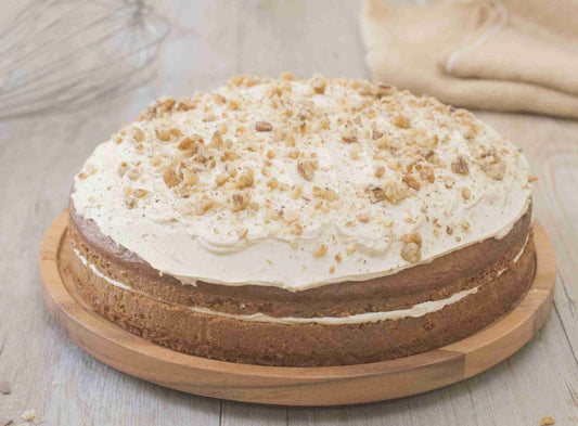 Artisan 10" Classic Coffee & Walnut Cake 1 x 14 Ptn