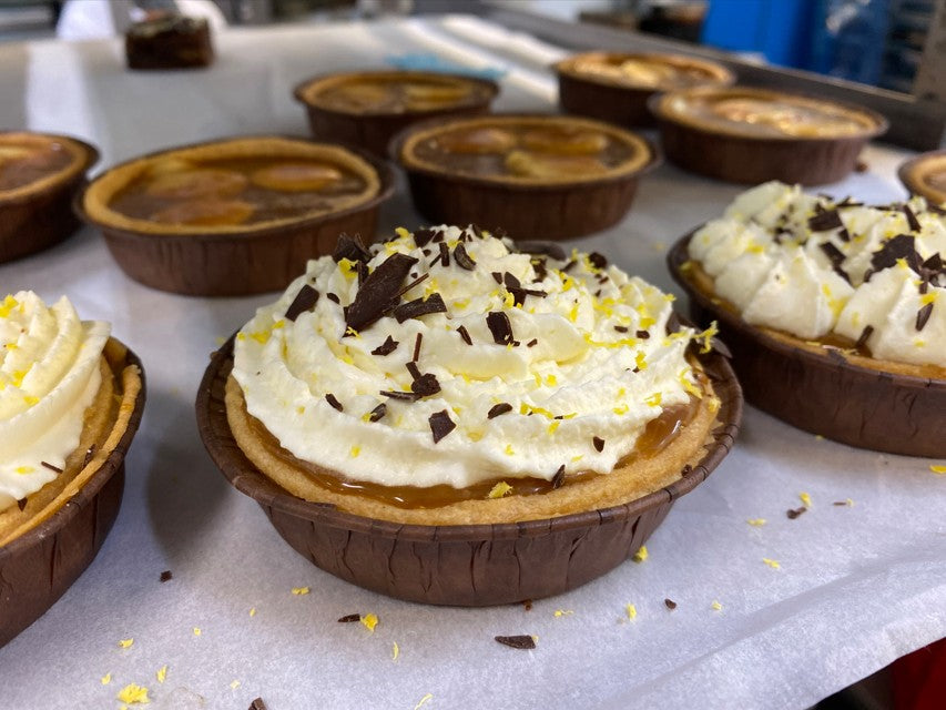 Beckleberrys Individual Banoffee Tart 15 x 100gm / 90mm