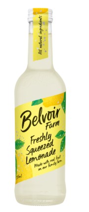 Belvoir Freshly Squeezed Lemonade 12 x 275ml